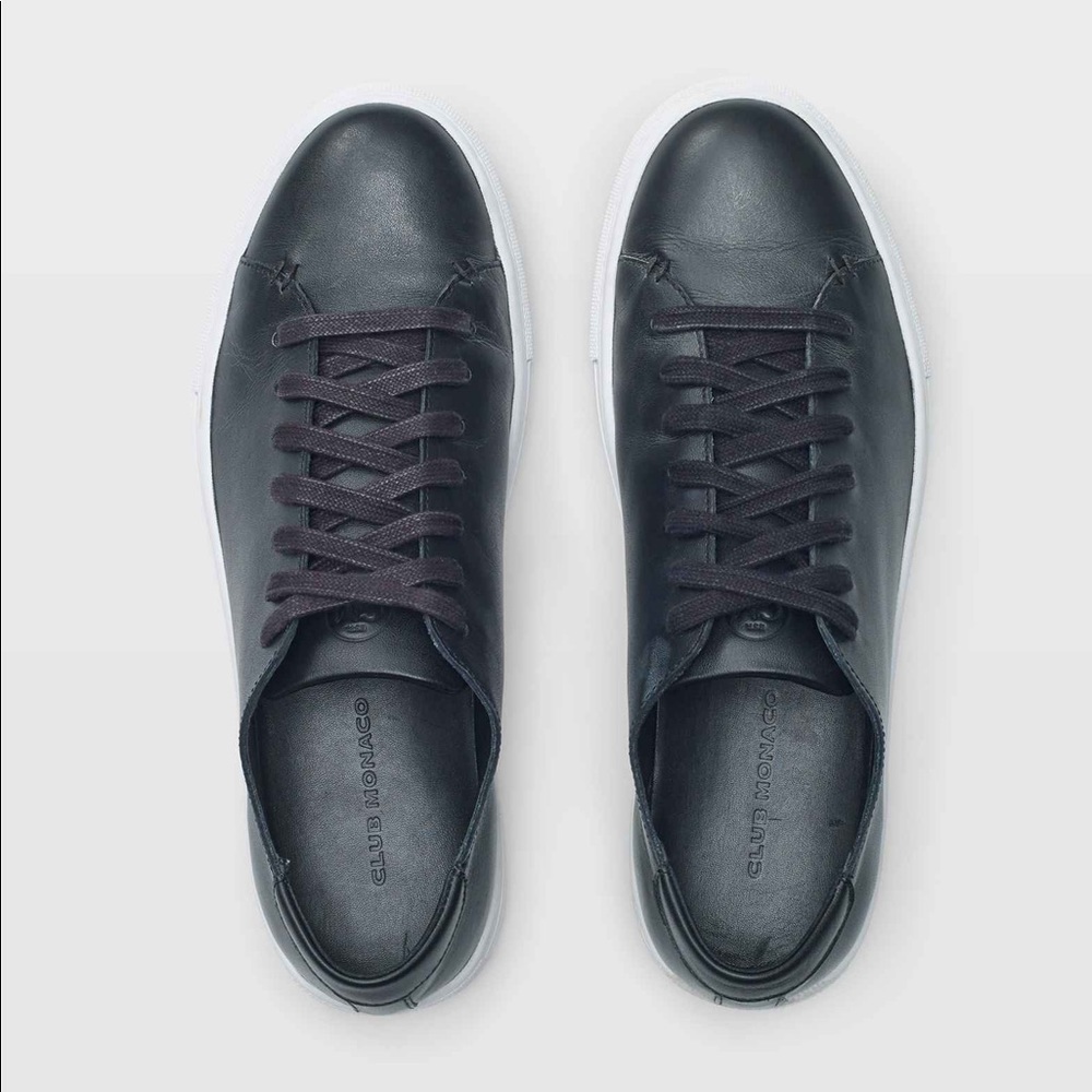 Club Monaco Leather Sneaker